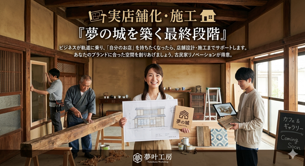 実店舗化・施工